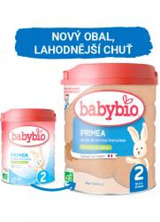 BABYBIO PRIMEA 2 dojčenské bio mlieko 800 g