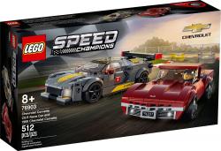 LEGO® LEGO® Speed Champions 76903 Chevrolet Corvette C8.R a 1968 Chevrolet Corvette