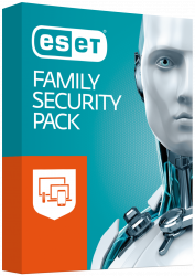 ESET Family Security pack 4PC + 18mesiacov