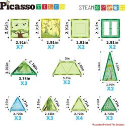 Orbico Picasso stavebnica Safari Set s 8 zvieratami