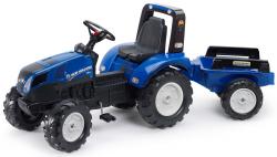 Falk FALK Šliapací traktor 3090B - New Holland T8 s prívesom