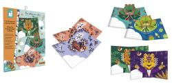 Janod Janod Atelier Sada Mini Origami Pohľadnice so zvieratkami od 6 rokov