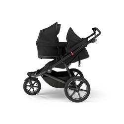 THULE Kočík súrodenecký Urban Glide Double Black/Black set XXL