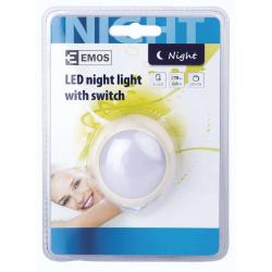 Emos LED nočné svetlo s vypínačom