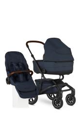 EASYWALKER Kočík kombinovaný Jimmey Indigo Blue XXL AIR + RWS + Jackey XL Forest Green