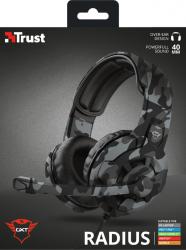 Trust GXT 411K Radius Headset Black Camo
