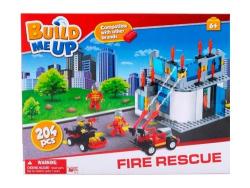MIKRO -  BuildMeUp stavebnica - Fire rescue 204ks