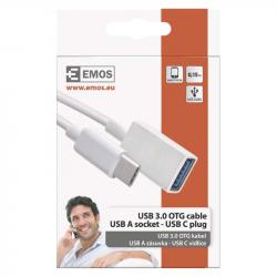 Emos USB 3.0 A zásuvka - USB-C vidlica OTG