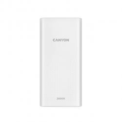 Canyon PB-2001 USB-C 20000mAh biely
