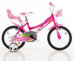 DINO Bikes DINO Bikes - Detský bicykel 14" 146R - ružový 2017