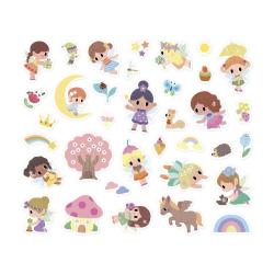 Janod Janod Stickers Samolepky Víly 200 ks