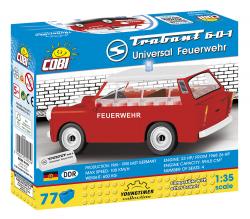 Cobi Cobi 24555 Youngtimer Trabant 601 Universal Feuerwehr 1:35