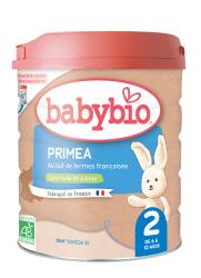 BABYBIO PRIMEA 2 dojčenské bio mlieko 800 g