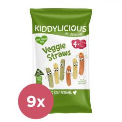 9x KIDDYLICIOUS Tyčinky - Zeleninové, 12 g