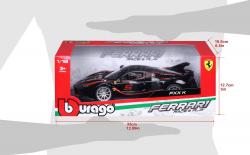 Bburago 2020 Bburago 1:18 Ferrari TOP FXX K Black