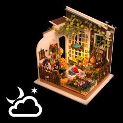 RoboTime miniatúra domčeka Záhradná terasa