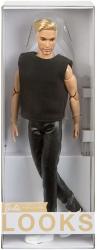 Fisher Price Mattel Barbie Looks Ken blondín GTD90