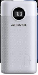 ADATA P10000QCD USB-C biely