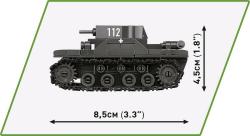 Cobi Cobi 3 tanky: Panzer I, Valentine IX, Renault R, 1:35, The Tank Museum, Les Blindes in Sau