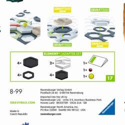 Ravensburger GraviTrax Súprava adaptérov