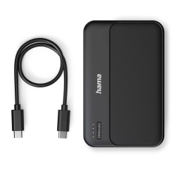 Hama Pocket 5 USB-C 5000mAh 2.1A čierny