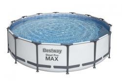 Bestway Bazen Bestway® Steel Pro MAX, 427x107 cm, filter, rebrík, plachta