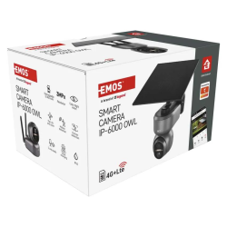 Emos GoSmart IP-6000 OWL s 4G/LTE, šedá