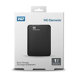 Western Digital Elements Portable 1TB čierny