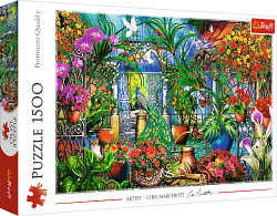Trefl Trefl Puzzle 1500 - Tajomná záhrada