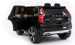 BENEO Volvo XC90, čalúnené sedadlo, 2,4 GHz DO, kľúč, 2X MOTOR, Dvojmiestne, čierne, USB, SD karta, 