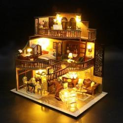 Dvěděti miniatúra domčeka Pavilón stavby snov