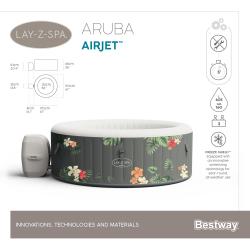Bestway_D Bestway 60061 Nafukovacia vírivka LAY-Z-SPA® Aruba AirJet™ 170 x 66 cm