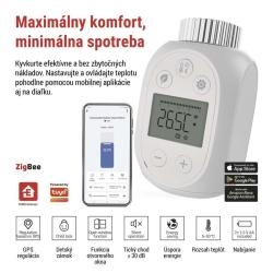 Emos Digitálna termostatická hlavica P5631S ZigBee 3.0