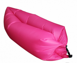 Vzdušný sedací vak (LAZY BAG) Atomia ružový