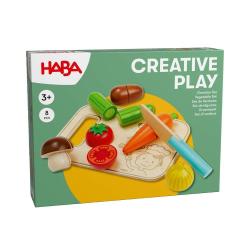 Haba Haba Creative Play Krájanie zeleniny s doskou a nožom
