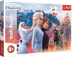 Trefl Trefl Puzzle 24 Maxi Kúzelný výlet Disney Frozen 2