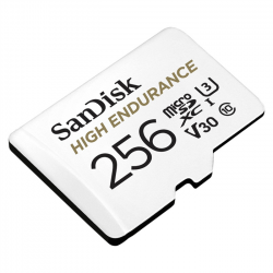 SanDisk High Endurance Video MicroSDXC 256GB Class 10 U3 V30 (r100/w40)