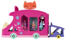 Mattel Mattel Enchantimals mačací módny obchod na kolesách herný set