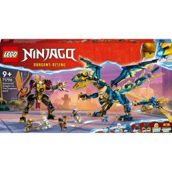 LEGO LEGO® NINJAGO® 71796 Živelný drak proti robotovi cisárovnej