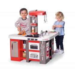 Smoby Smoby Kuchynka Studio Tefal XXL Bubble červeno-biela elektronická