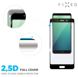 FIXED Full-Cover pre Galaxy A20e, lepenie cez celý displej, čierne