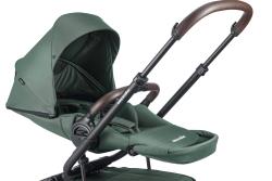 EASYWALKER Kočík kombinovaný Jimmey Pine Green XXL RWS + Jackey Shadow Black