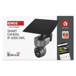 Emos GoSmart IP-6000 OWL s 4G/LTE, šedá