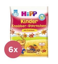 6x HiPP BIO Detské ovocné obilné chrumky 30 g