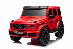 BENEO Mercedes-Benz G63 AMG 4x42 Dvojmiestne 12V, červené, MP3 Prehrávač s USB/AUX vstupom, Pohon 4x