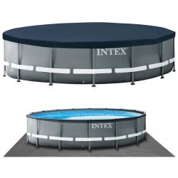 Intex_C Záhradný bazén INTEX 26326 Ultra Frame  488 x 122 cm piesková filtrácia