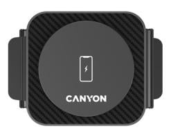 Canyon WS-305 - 3v1, skladacia bezdrôtová Qi nabíjacia stanica pre 3 zariadenia simultánne, 15W, čie