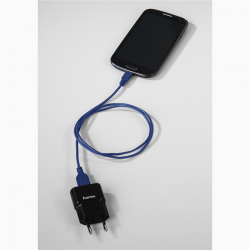Hama Kábel USB-C 0.75m modrý