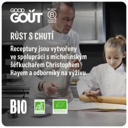 3x GOOD GOUT BIO Piškóty s esenciálnym citrónovým olejom (120 g), 8m+