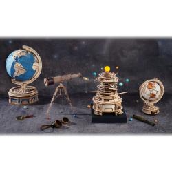 RoboTime 3D drevené mechanické puzzle Planetárium